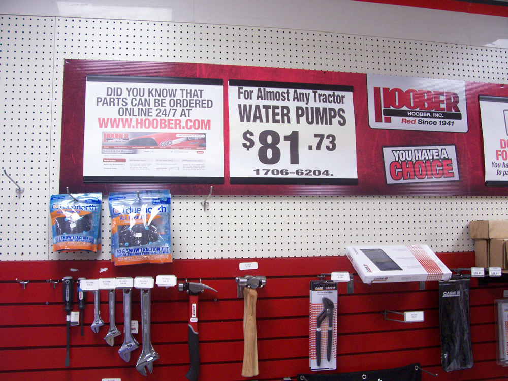 Store Specific Signage
